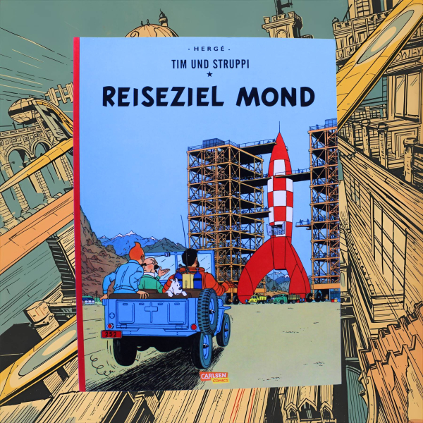Tim und Struppi Comic Nr. 15 „Reiseziel Mond“ (1998) | Hoppla Stuff